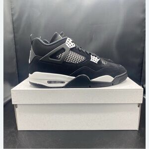 Jordan Black and White Sneakers